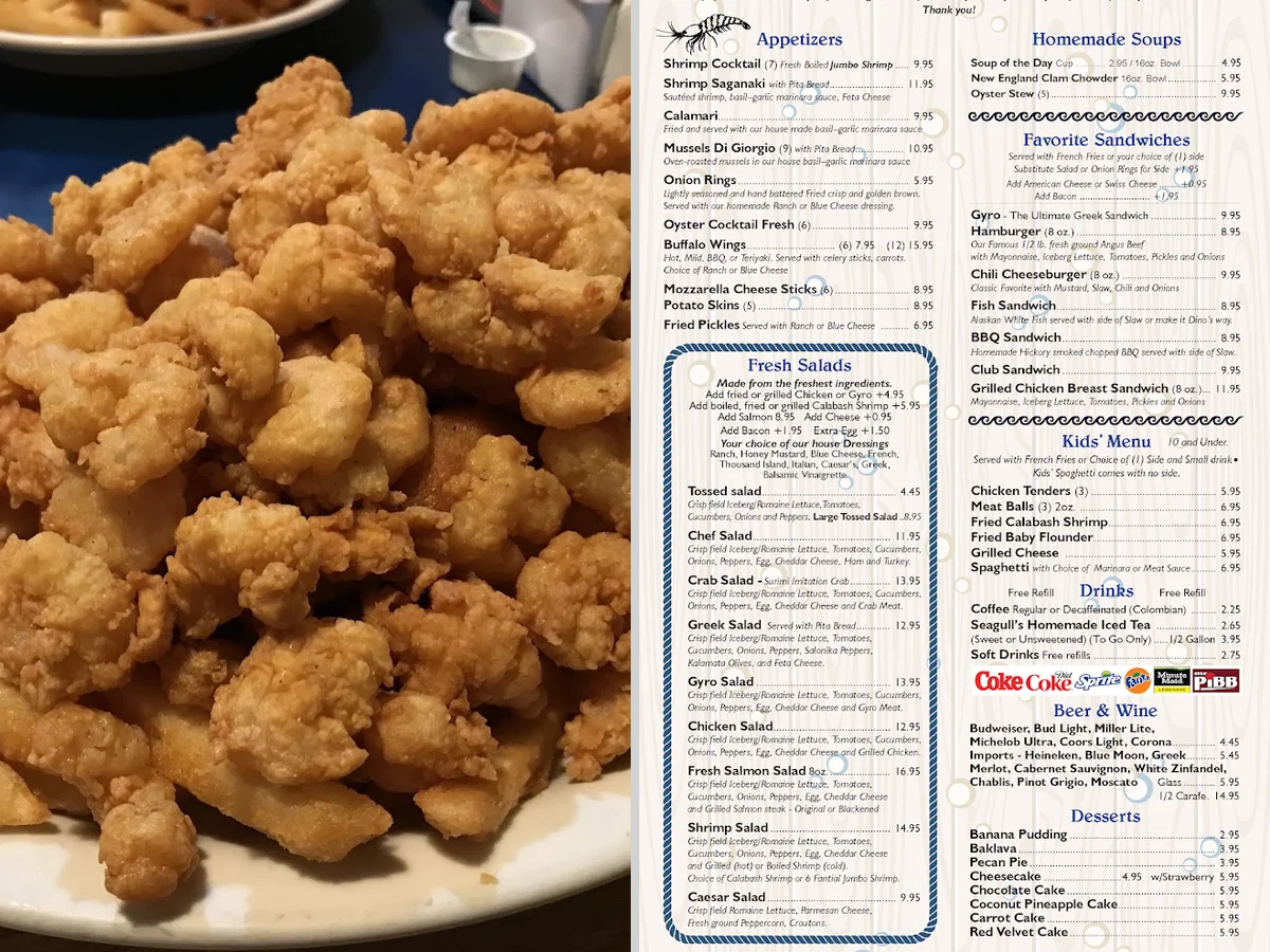 Seafood in Lancaster